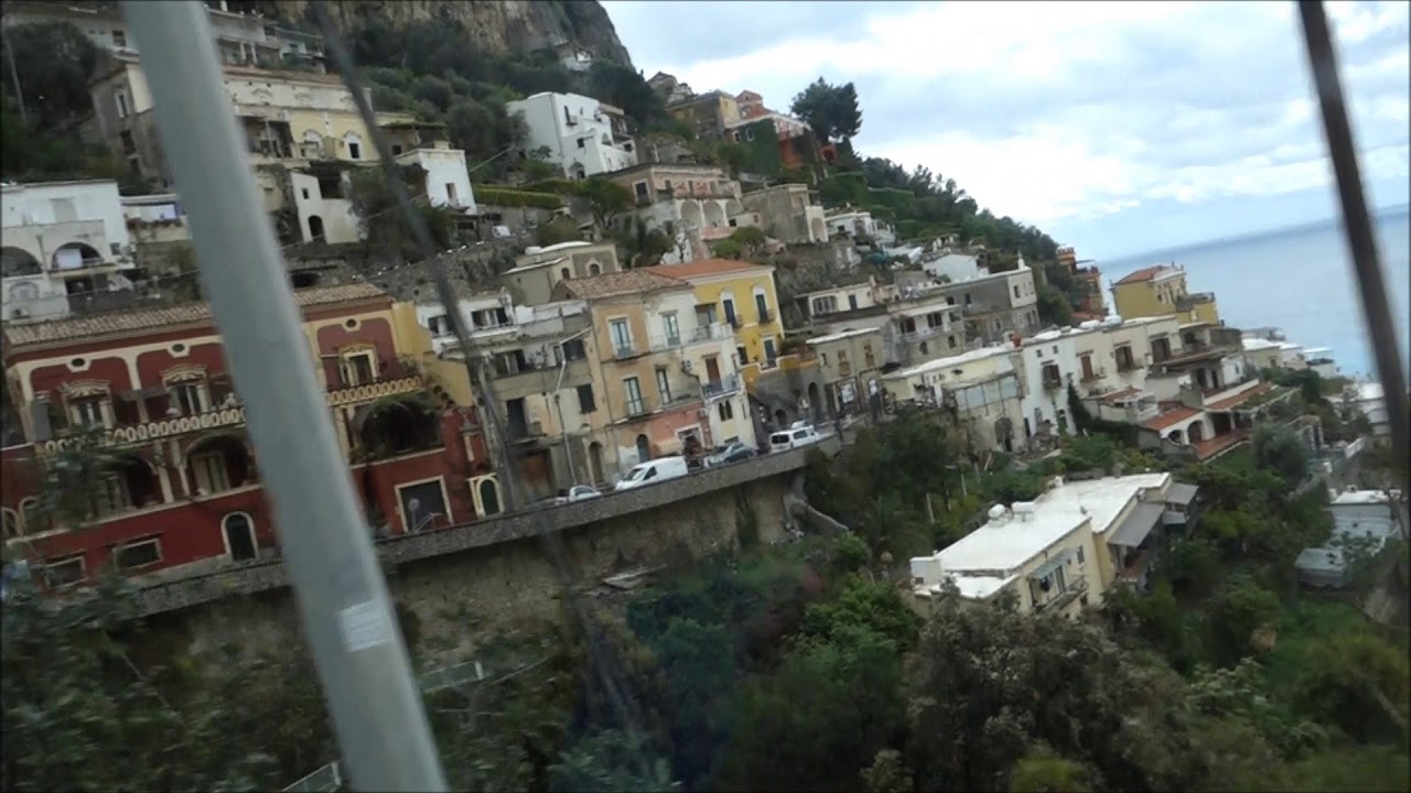 Amalfi Coast ~ Incredible Bus Ride From Sorrento to Amalfi