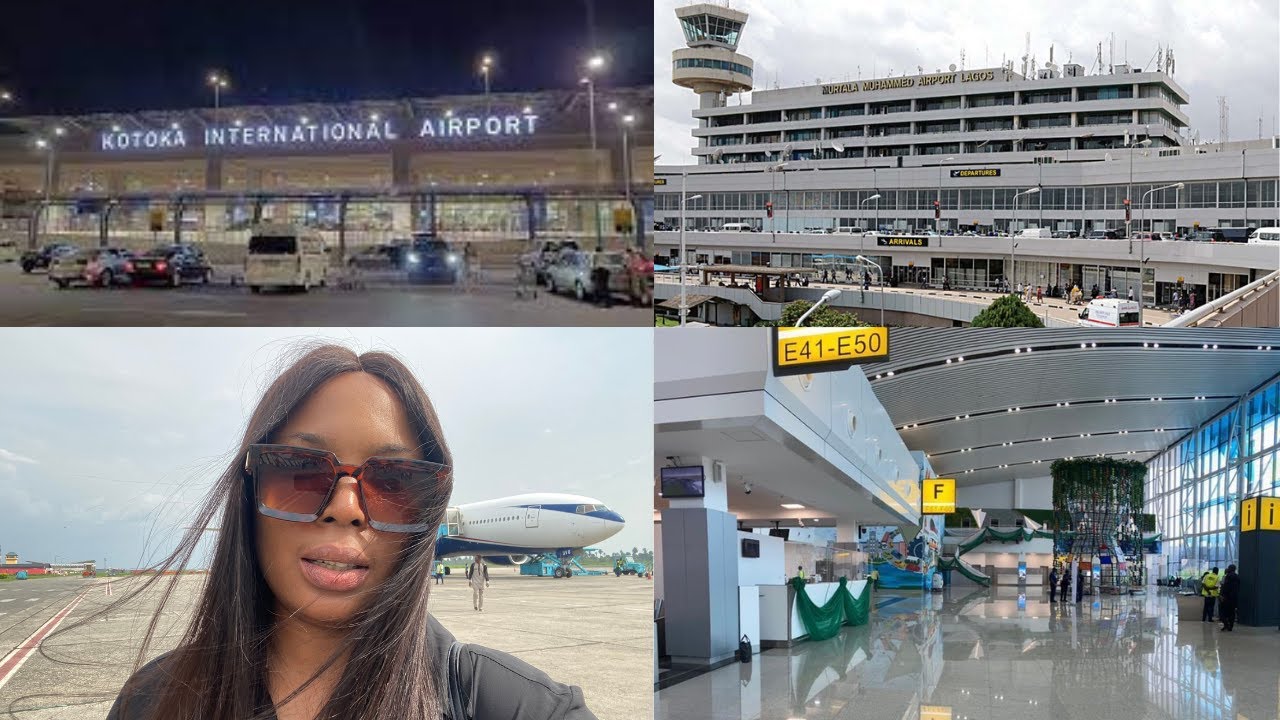 TRAVELLING THROUGH THE BEST AIRPORTS IN WEST AFRICA: ACCRA TO LAGOS NIGERIA TRAVEL VLOG
