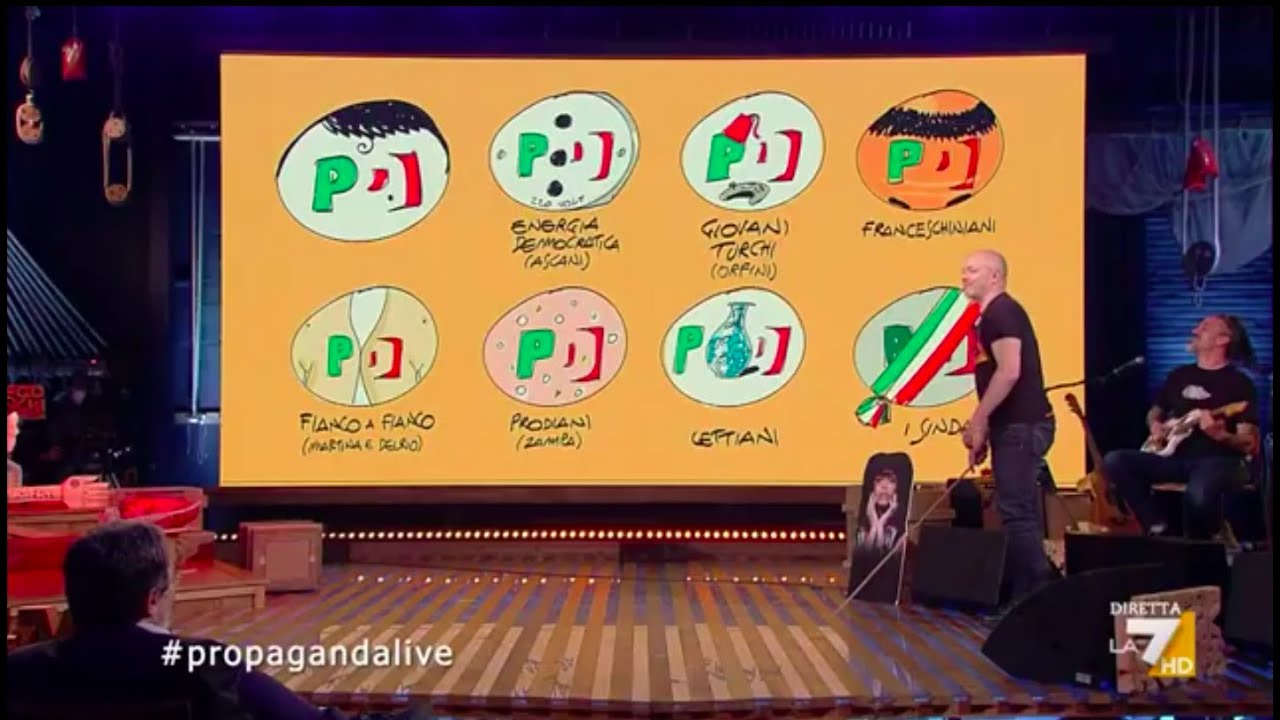 I simboli di tutte le correnti del PD (secondo il genio Makkox)