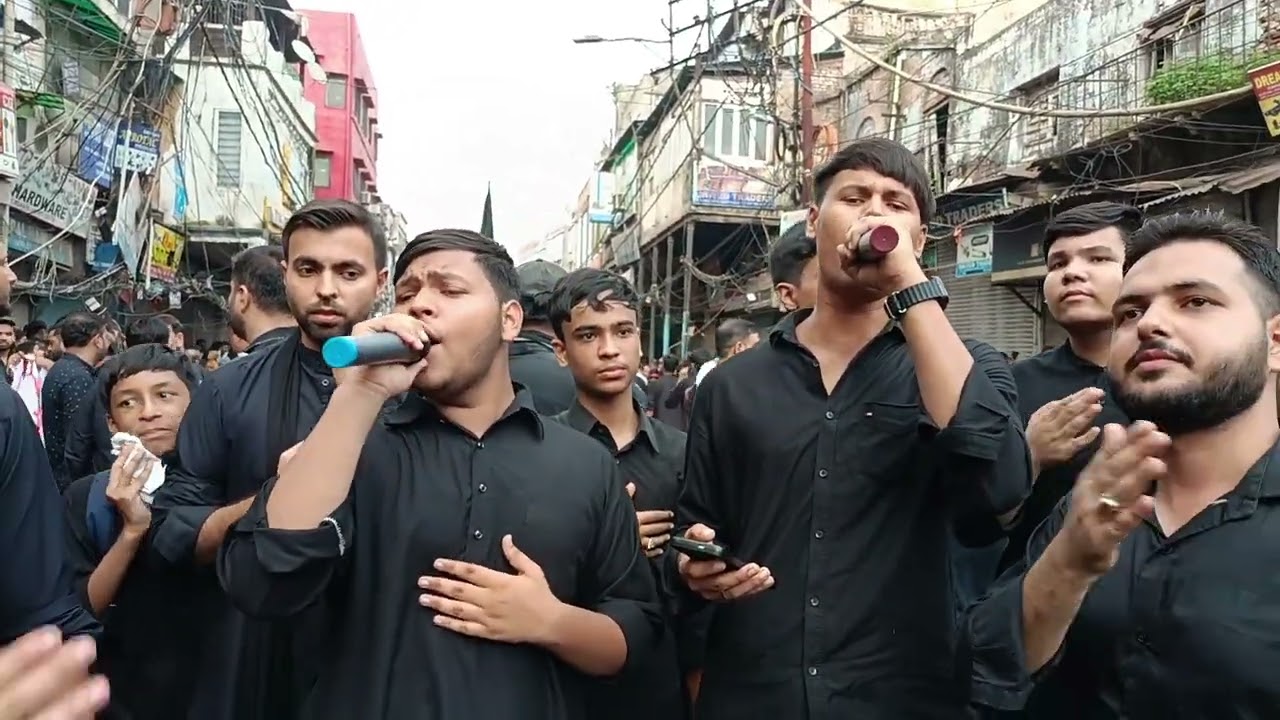 #2025 Black Tazia Alvida Julus || Mujtaba & Zaheen || Zainab Lipat ke Roti Hai Qabar e Hussain se 😭