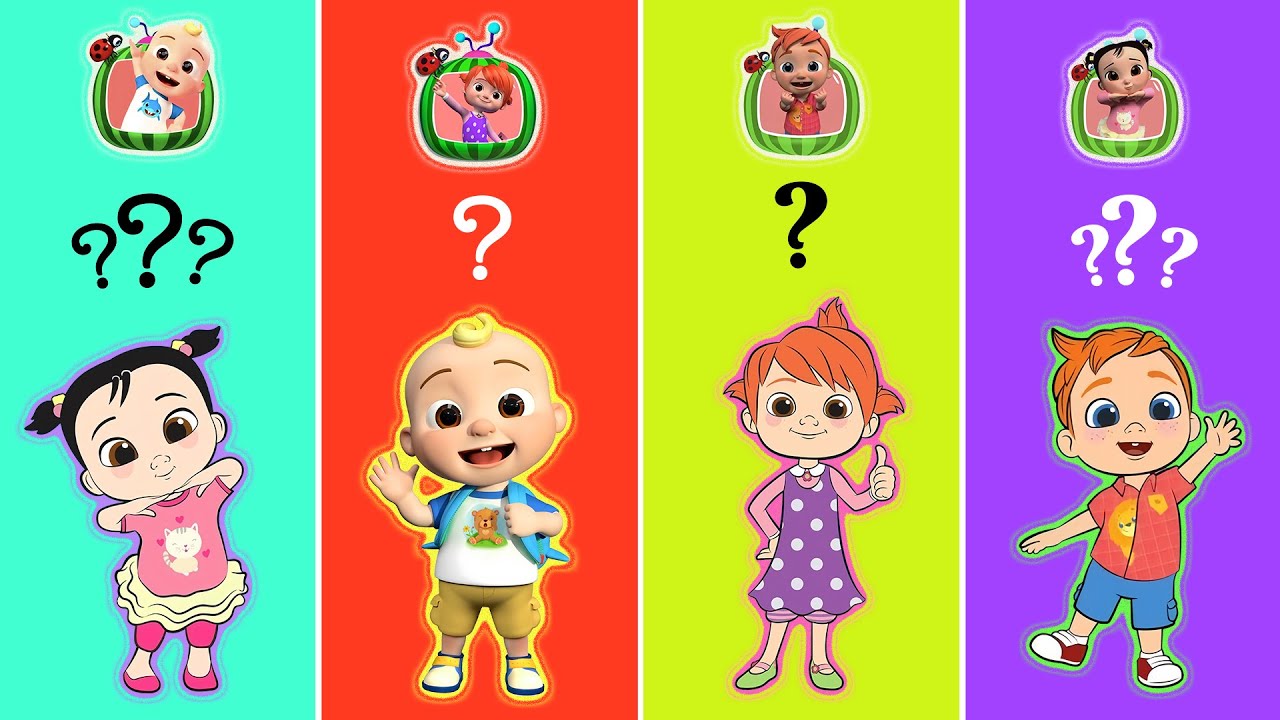CeCe, Ji, Nico, and Yoyo Are Ready - Can You Find Their Right Spots? | Funny Cocomelon Animation