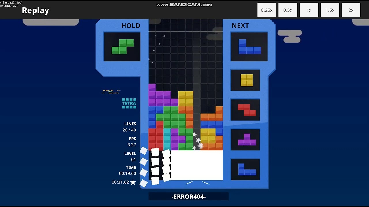 (Tetra eSports) 40L in 31.622 seconds