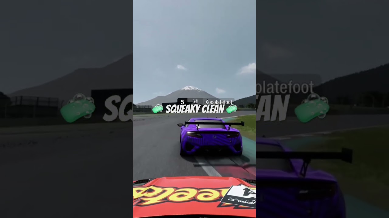 Me and cheeto squeaking through a dirty battle in GT7 manufacturers cup final round - fun racing