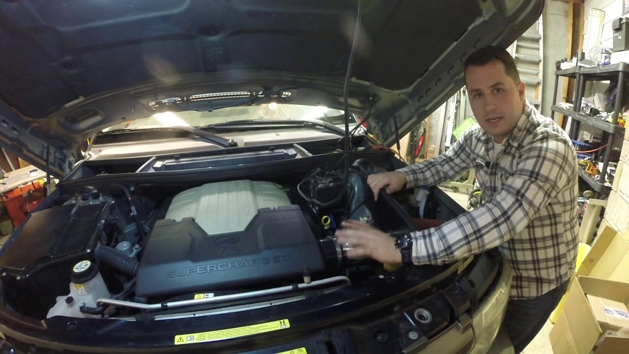 MAF and PCV Replacement 2006 Range Rover Supercharged