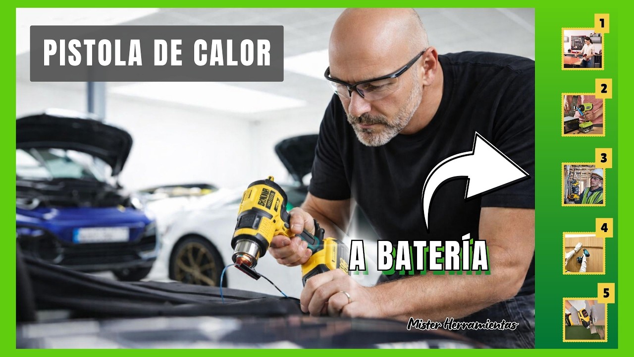 Qué Pistola de Calor a Batería Comprar: 5 Decapadores Inalámbricos Analizados