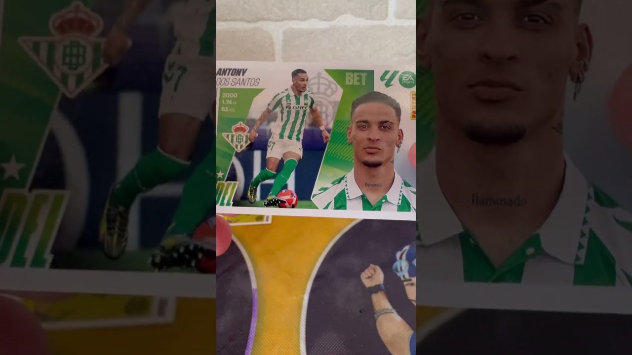 PANINI PREDIJO EL FUTURO LLEGÓ ANTONY 🐐🐐 