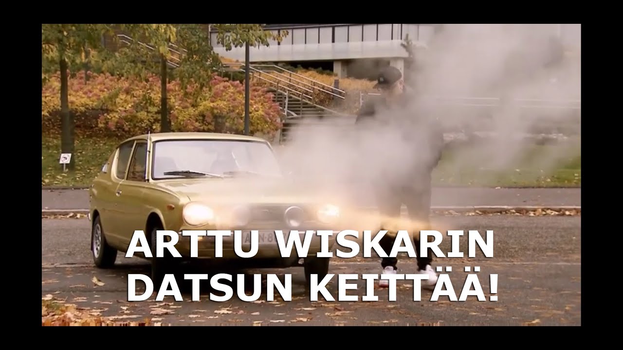 Arttu Wiskarin Datsun alkoi keittämään haastattelussa | KAASUJALKA