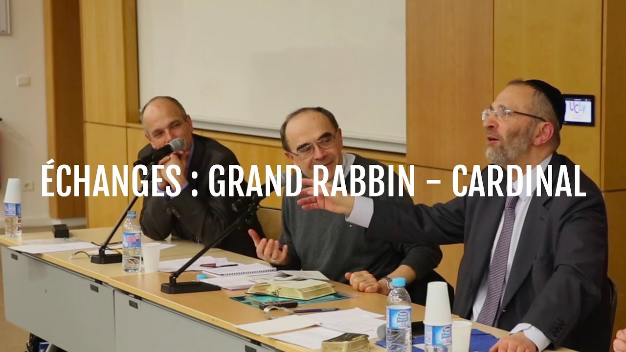 Échanges entre le Grand Rabbin Bernheim et le Cardinal Barbarin