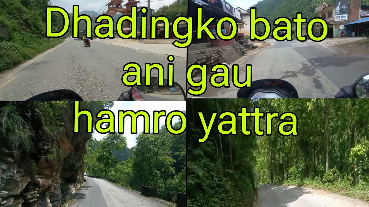 Dhading malekhu dekhi dhadingbesi sammako yattrama je dhekhiyo ani vetiyo😃 #video #travel