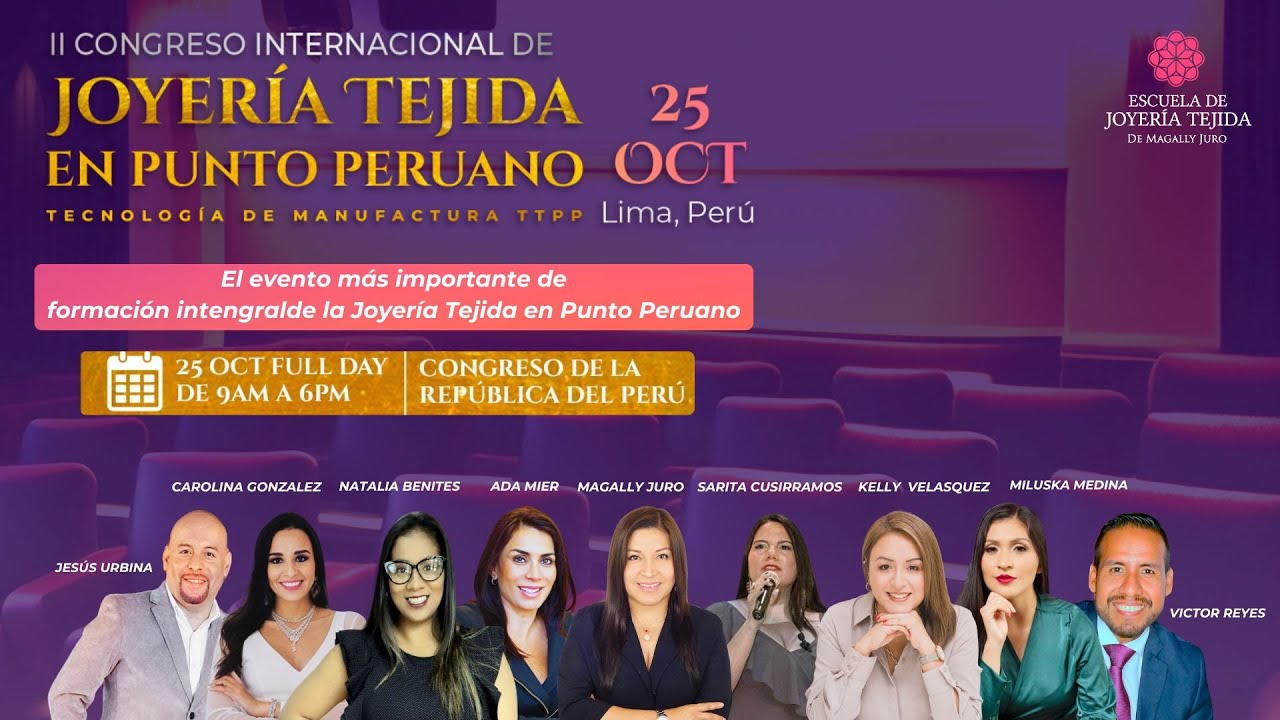 II Congreso Internacional de Joyería Tejida
