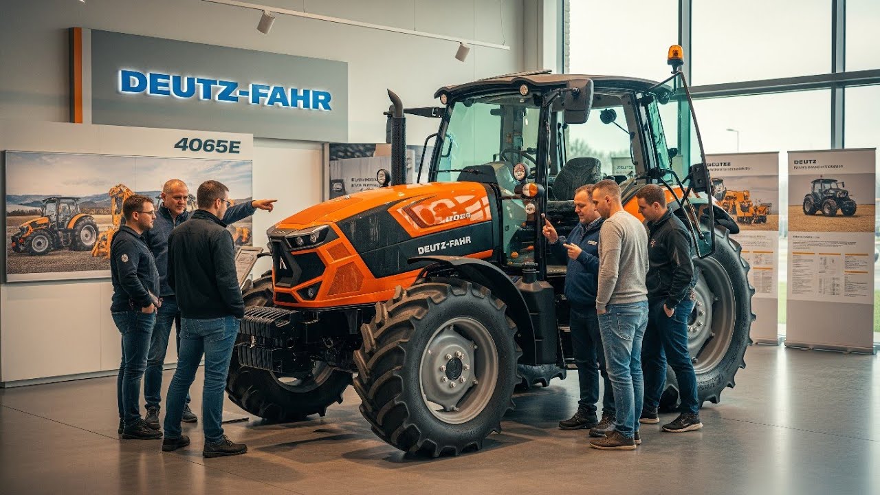 😱2026 DEUTZ-FAHR 4065E | Smart German Tractor | Power, Efficiency & Reliability