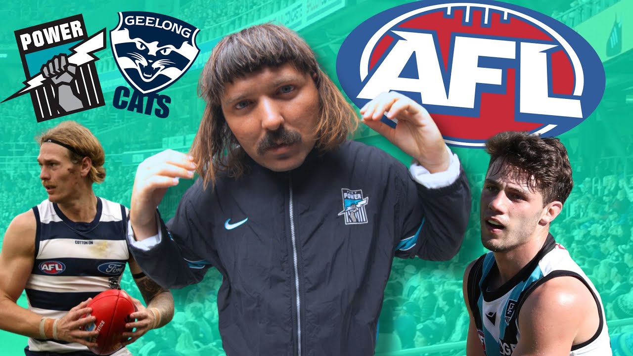 PORT POWER VS GEELONG CATS [AFL GAME VLOG]