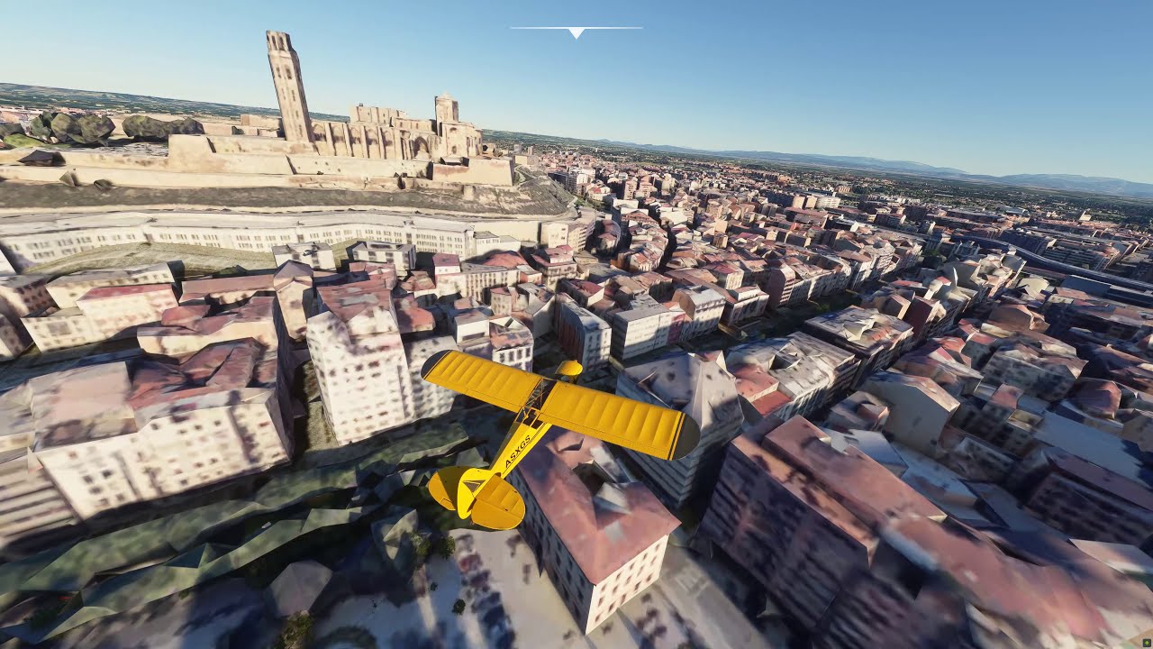 Lleida Modded Scenery in Microsoft Flight Simulator 2020