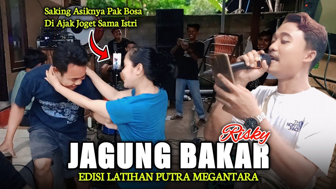 JAGUNG BAKAR - Edisi Latihan Bareng Crew Putra Megantara Vocala Risky