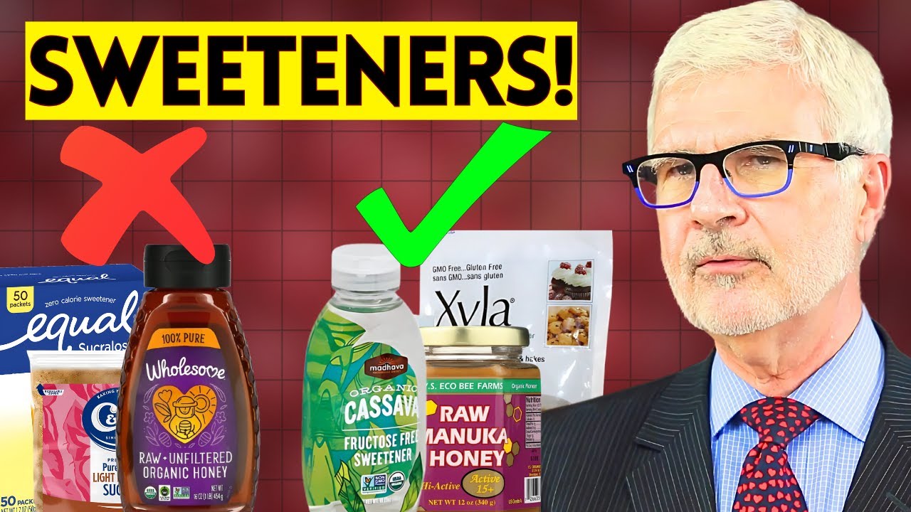 Artificial Sweeteners To Eat & To Avoid | Monk Fruit, Stevia, Erythritol & Xylitol - Dr. Gundry