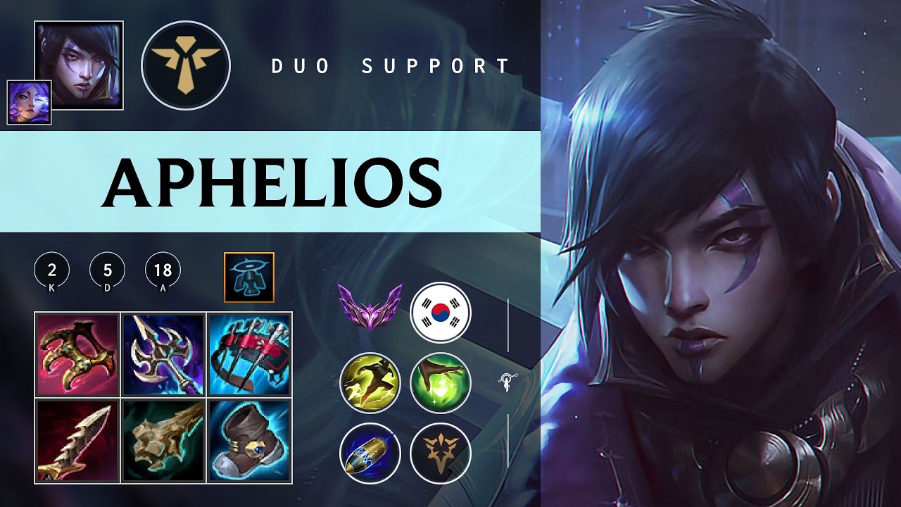 Aphelios Support vs Bard - KR Master Patch 26.04