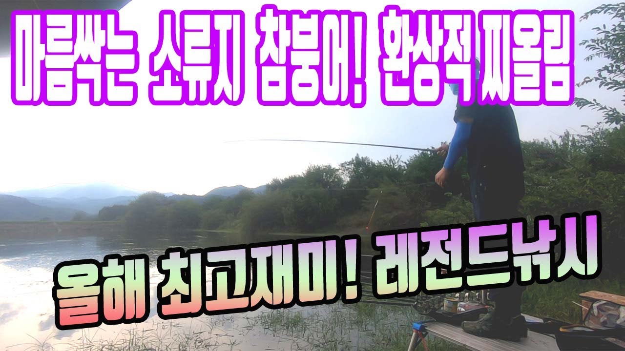 참붕어 생미끼 환상적인 찌올림의 향연 마름싹는시기 올해 베스트 붕어낚시