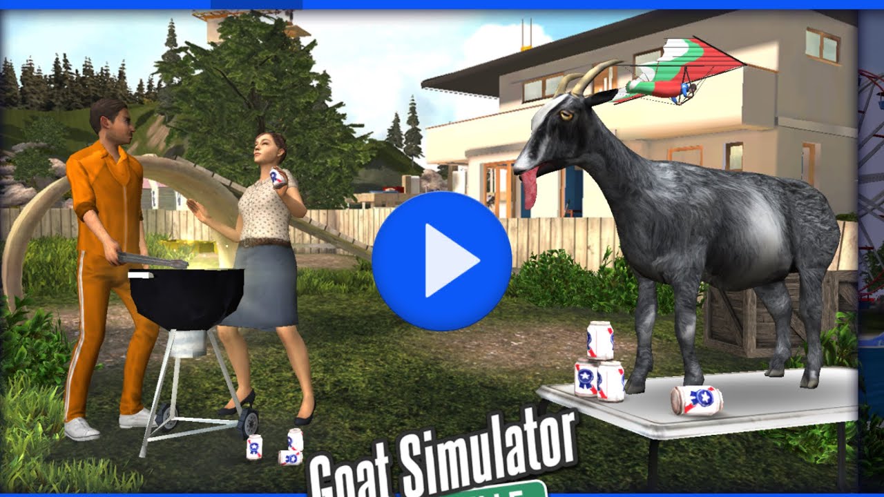 Goat Simulator mobile : tous les trophées et les chèvres de chèvreville