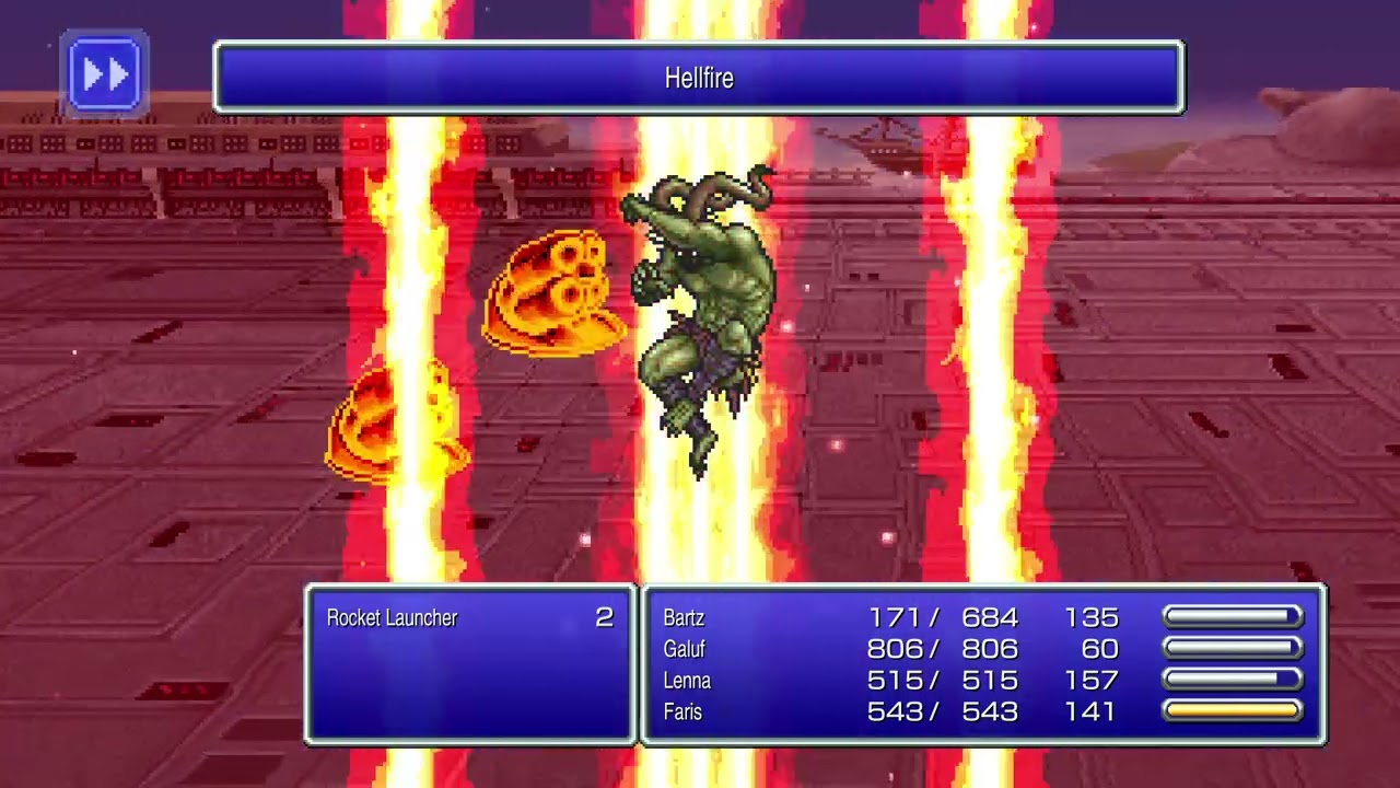 Final Fantasy V: Episode 15: Beating The Ronka Ruins Defense Systems! AND OW DO THEY HURT!