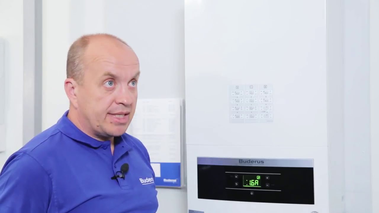 Настройка параметров 1-го сервисного уровня котла Buderus Logamax U072
