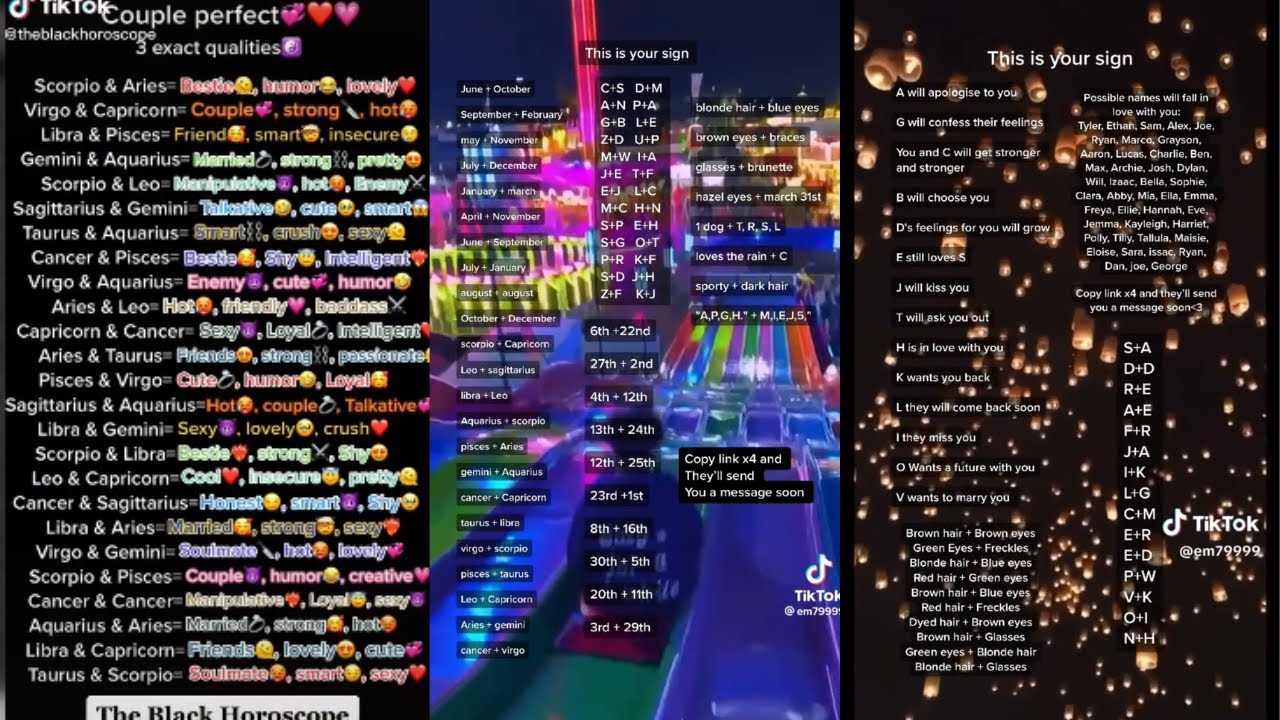 Zodiac Signs TikTok Compilation 🔮Part 72🔮