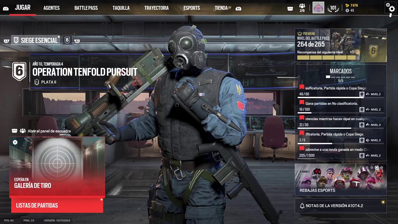 Rainbow Six Siege rank #4