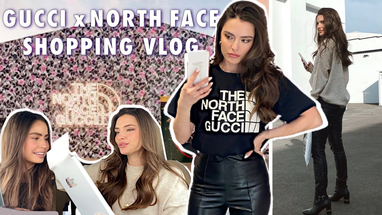 LA Shopping Vlog | Gucci x North Face Pop-Up