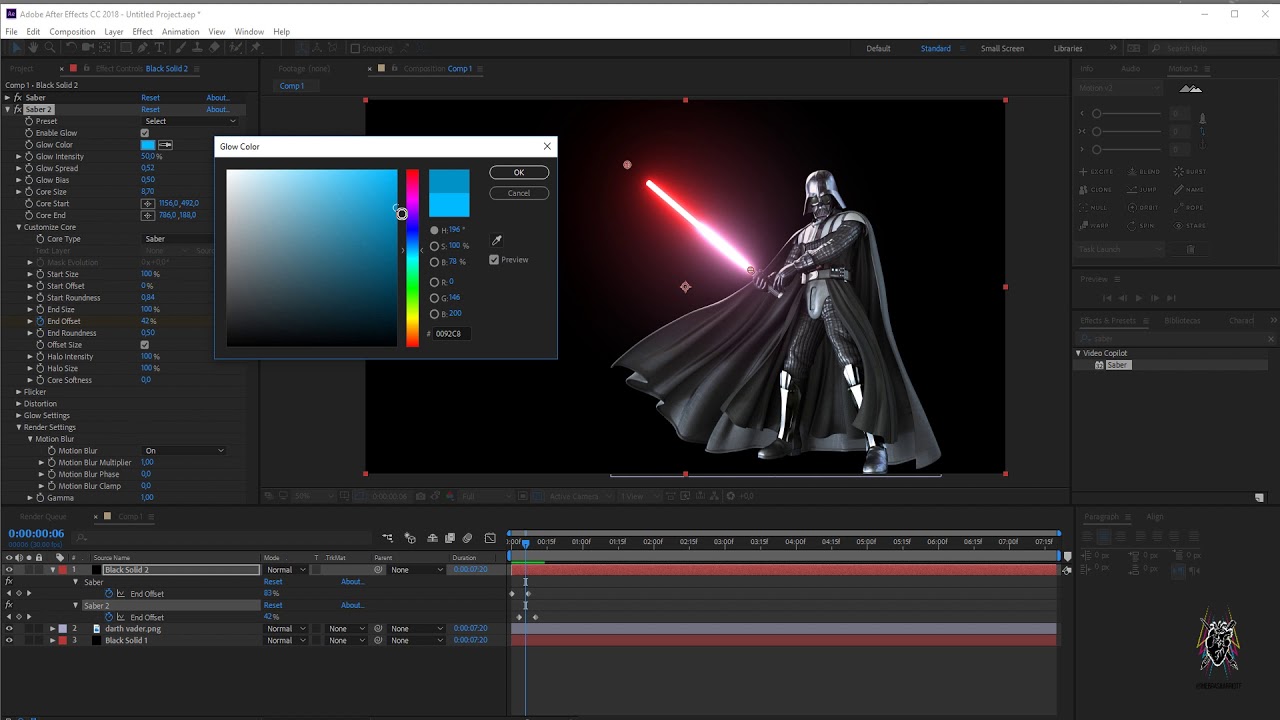 Saber Plugin - After Effects