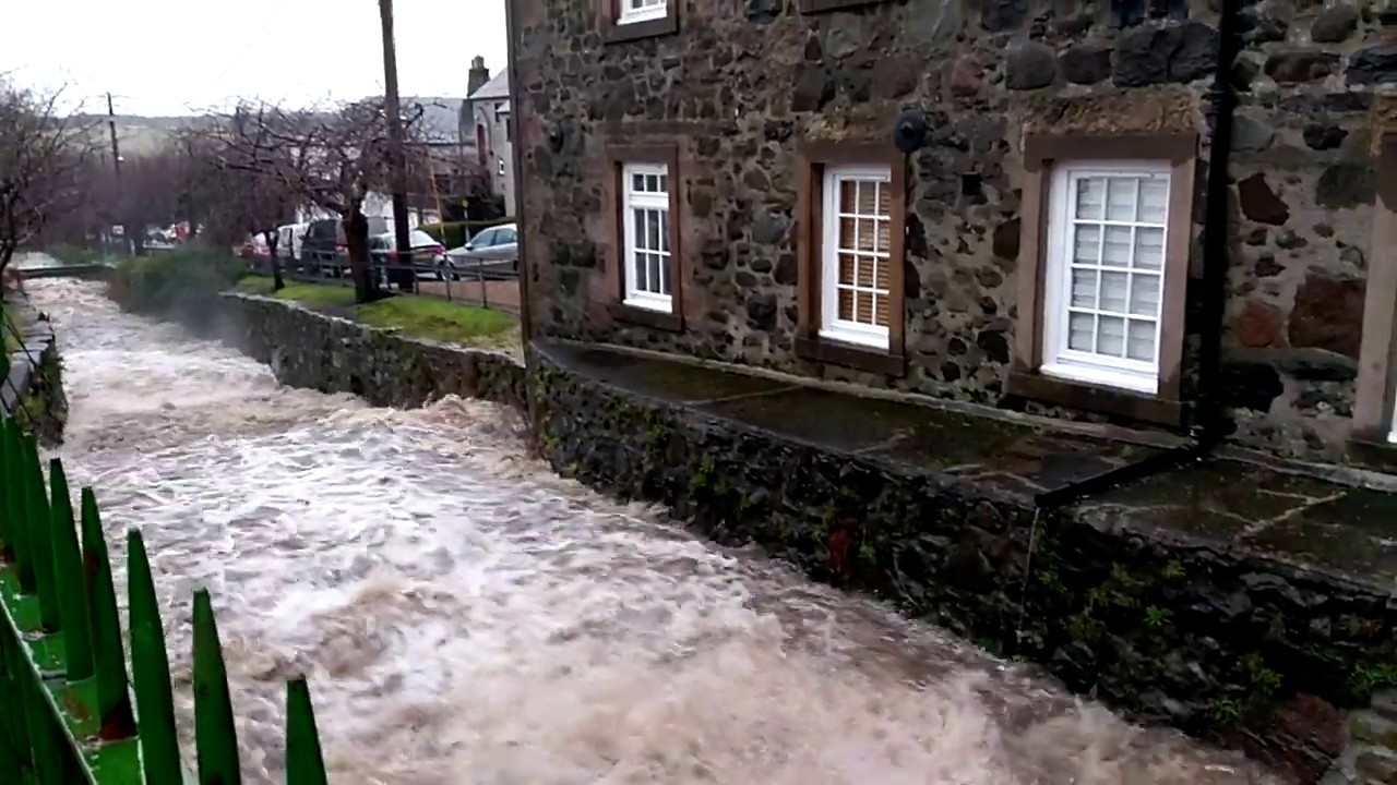 Tillicoultry Burn in Clackmannanshire 15th February 2020 / Scotland's History