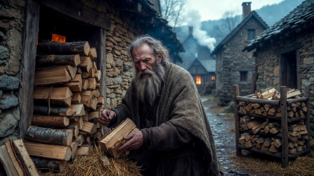 The Forgotten HACKS of Firewood Storage That Kept Medieval Families Alive and Warm