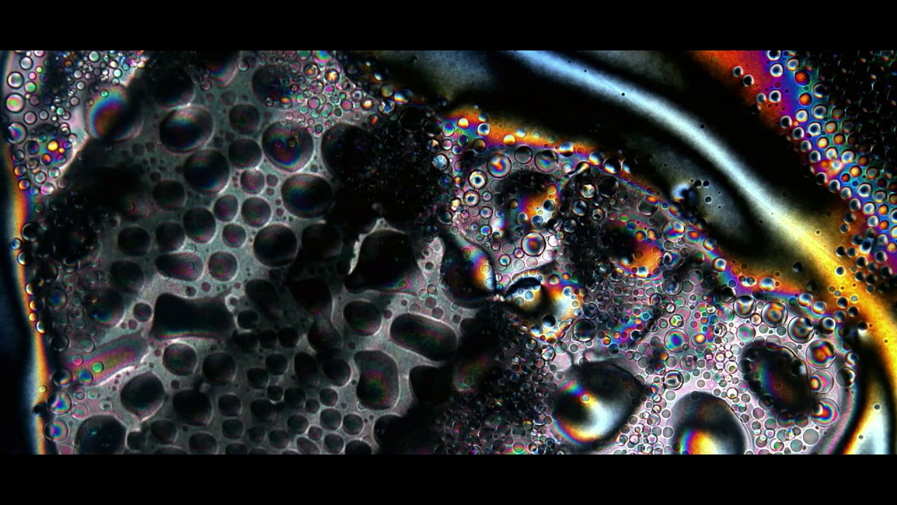 Rare footage of real liquid crystals