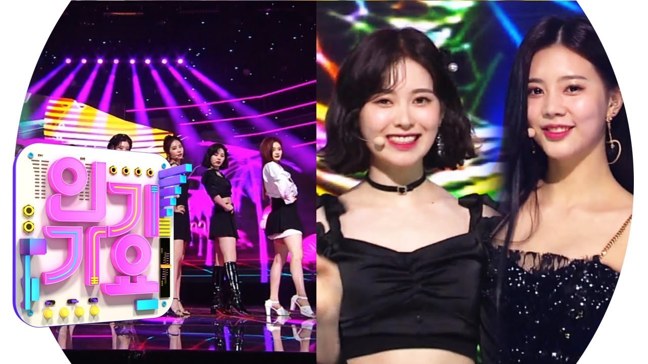 DIA - WOOWA (Wow) @ популярная песня Inkigayo 20190421