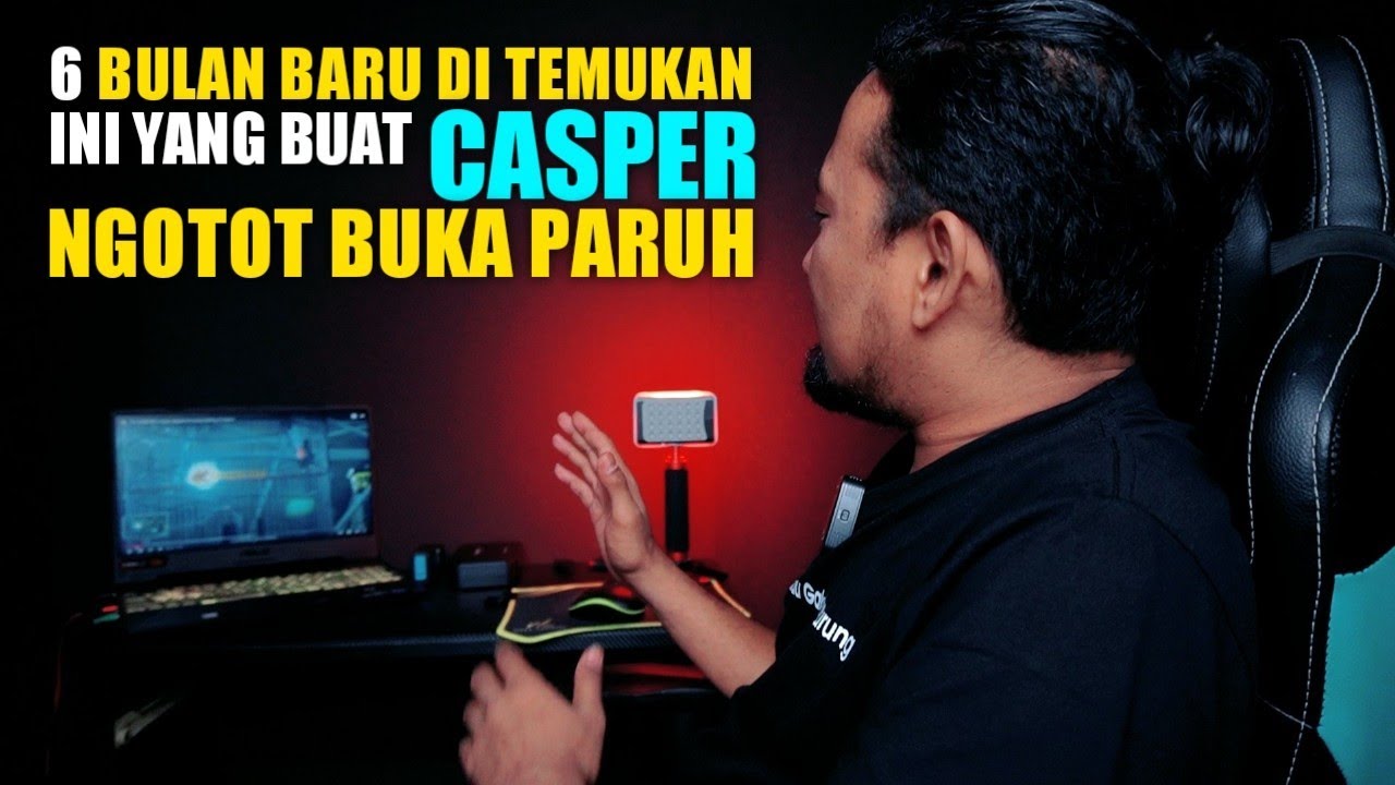 pola mandi seperti ini CASPER bisa ngotot buka paruh