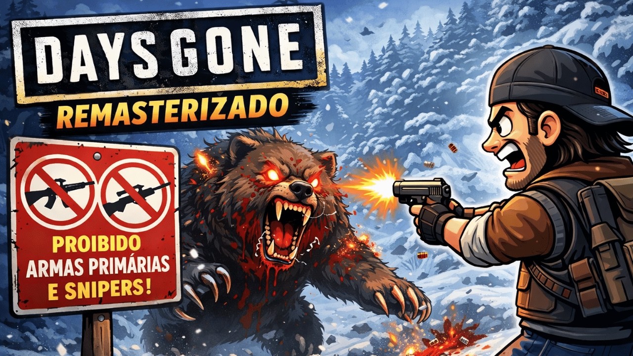 DAYS GONE REMASTERIZADO: PROIBIDO ARMAS PESADAS 