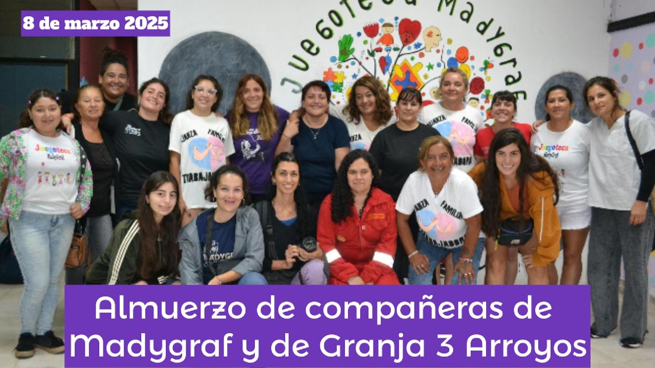 Almuerzo de mujeres - Madygraf y Granja Tres Arroyos