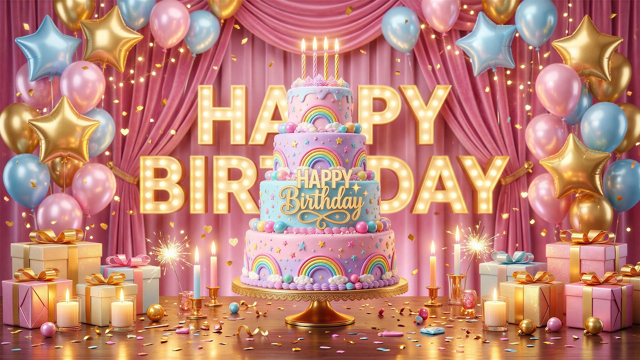 Happy Birthday To You🎁🌟 The Ultimate Birthday Celebration Track