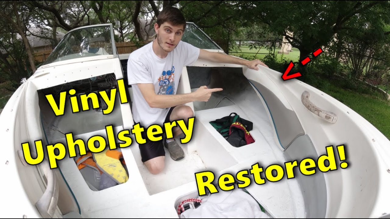 Bayliner Boat Restoration - Part 31 Vinyl Upholstery
