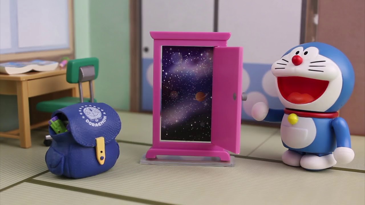 Doraemon toy everyday adventure Re MeNT Miniature toys stopmotion