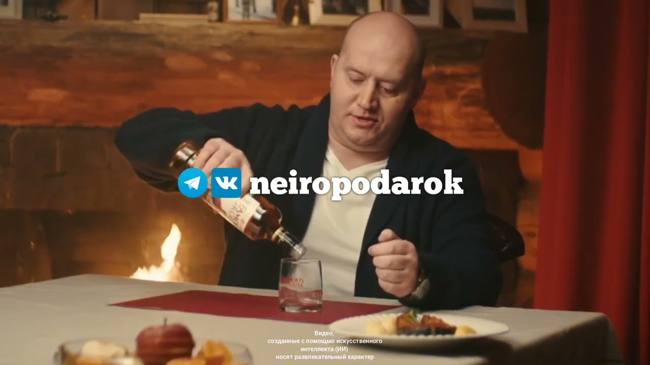 Видео поздравление с днём рождения в стиле новостей ведущая, Путин, Баста, Бурунов, Горшок. 