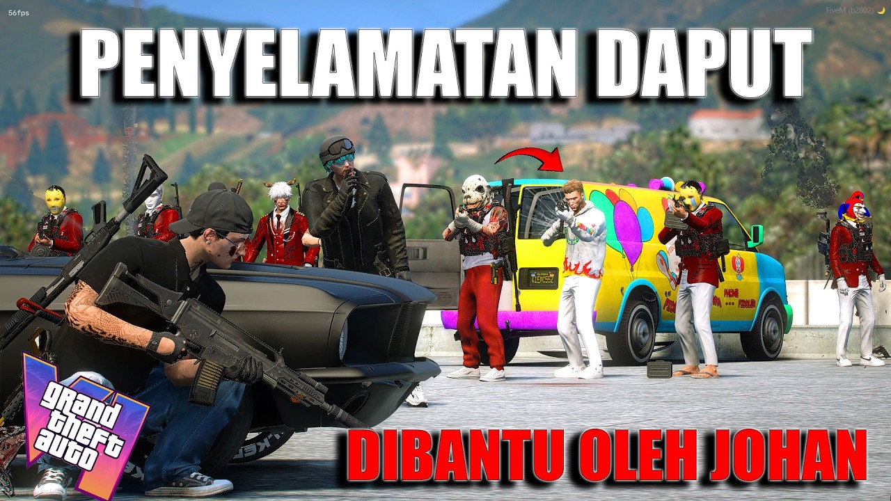 FUNNY MOMENT , JOHAN MENGGUNAKAN FITUR ANOMALI | INVISIBLE | MEMBUAT SEMUA PADA EMOSI | GTA 6 RLEPLY