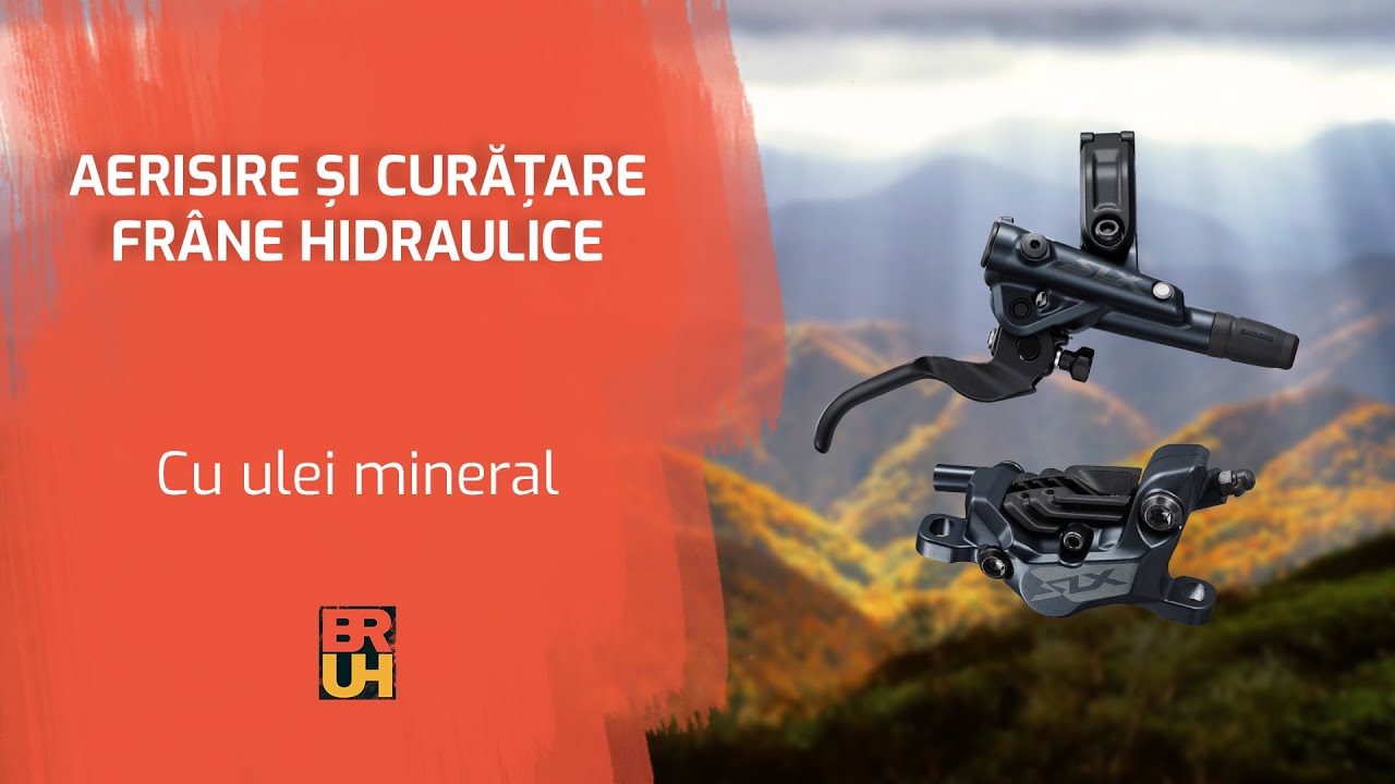 Frâne hidraulice bicicletă: Aerisire și întreținere