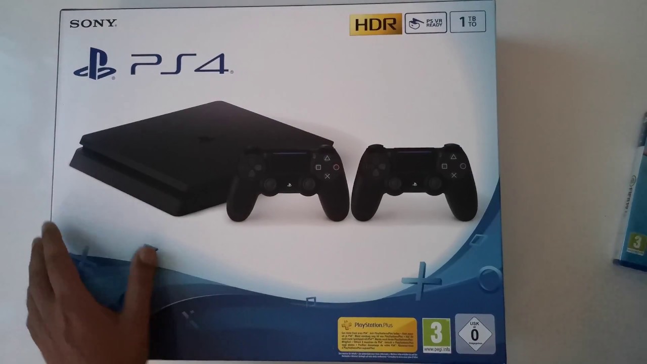 PS4 SLIM UNBOXING