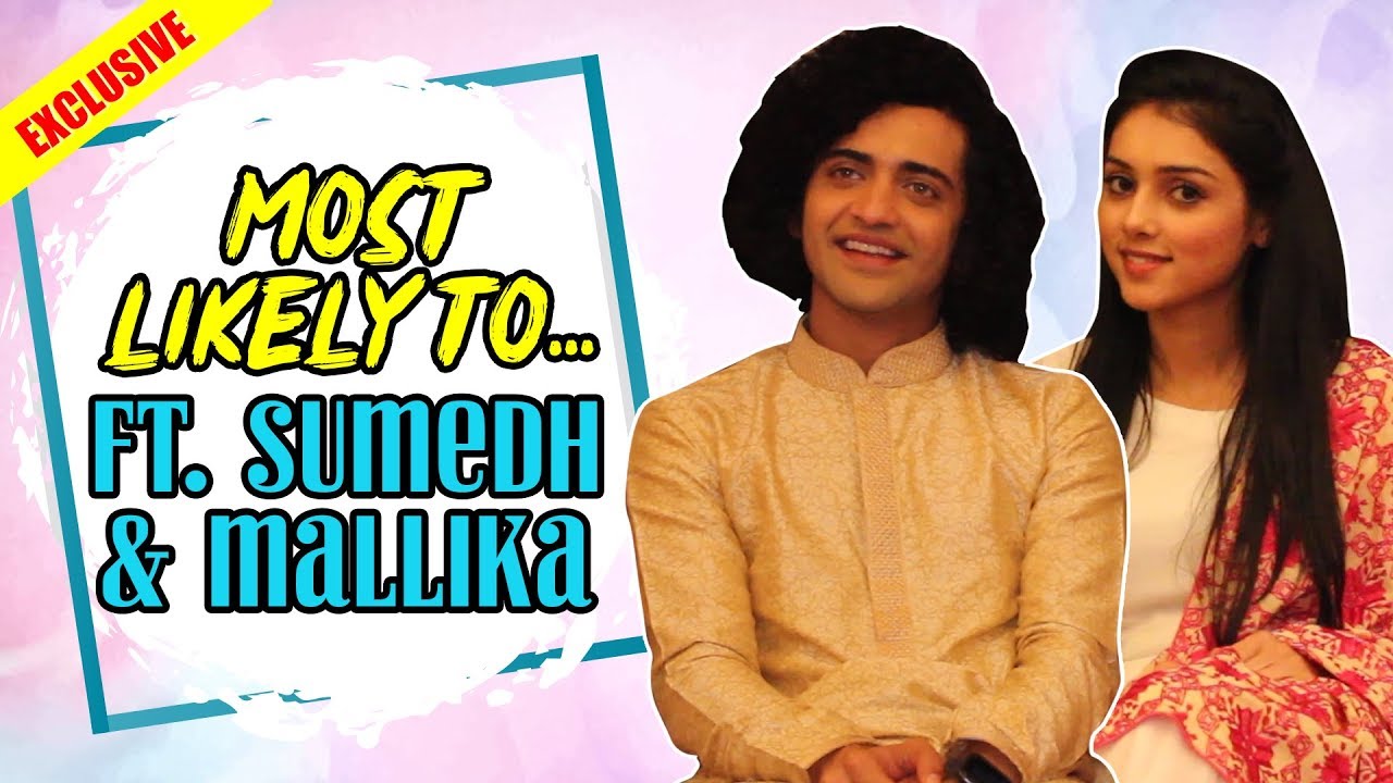 'Most Likely To' with Sumedh and Mallika | RadhaKrishna | Fun Interactions