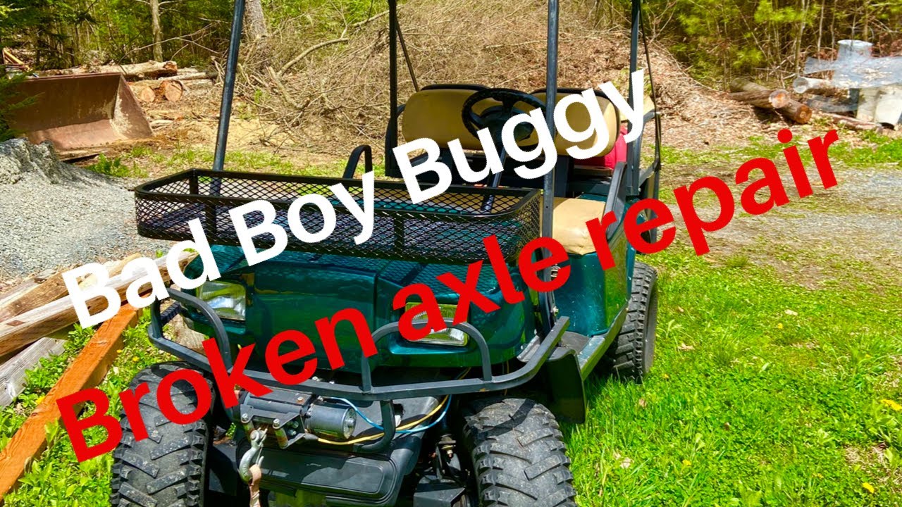 Bad Boy Buggie axle replacement