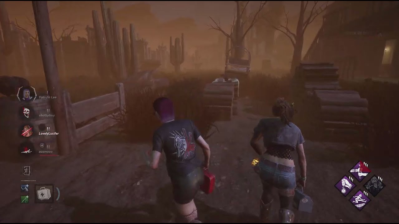 Survivor gameplay | Vs Cannibal | Chaos shuffle | Dead by Daylight | No commentary