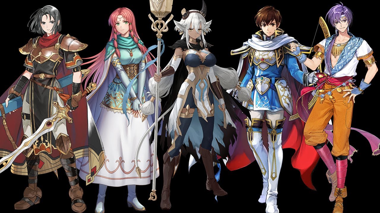 Fire Emblem Heroes: Voice Clips - Attuned & Rearmed Heroes & Melíai (Machyua, Linoan, Leif, Homer)