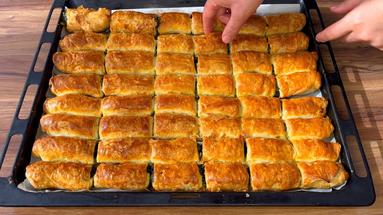 Tüm Ramazan Herkes Bu Böreği Konuşacak ‼️Yapabileceğiniz En Kolay El Açması Ispanaklı Börek Tarifi 💯