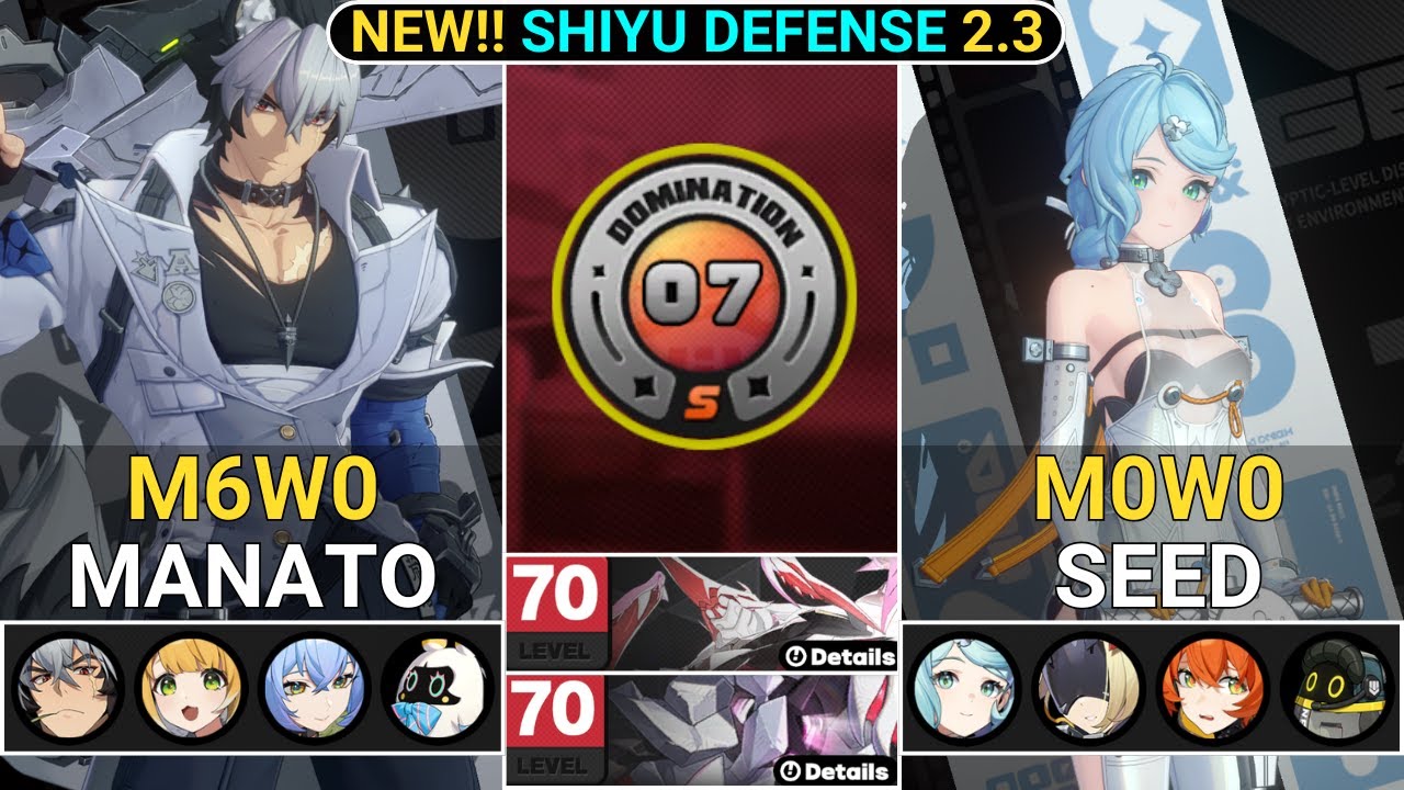 M6W0 Manato & M0W0 Seed Showcase | NEW!! Shiyu Defense Zenless Zone Zero 2.3