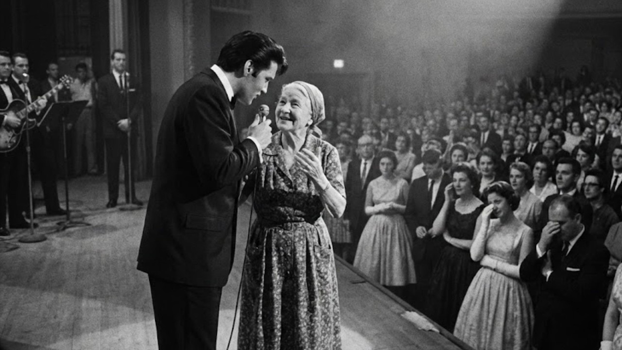 Elvis pose une question à sa grand-mère de 80 ans sur scène — 18 000 personnes pleurent