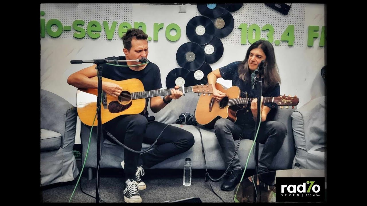 Dan Byron și Sergiu Mitrofan @ P&acirc;ine și Kirk la Radio SEVEN
